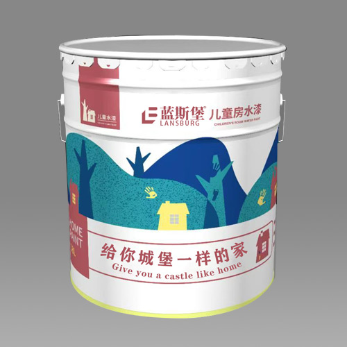 蓝斯堡-儿童房水漆